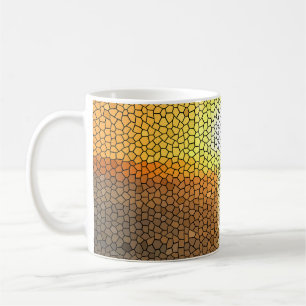Mug Sunrise Mosaïque - Vue De La Plage
