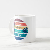 Mug Sunrise Sunburn Sunset Répétition (Devant gauche)