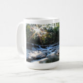 Mug Sunrise sur Quarry Rock Falls (Devant gauche)