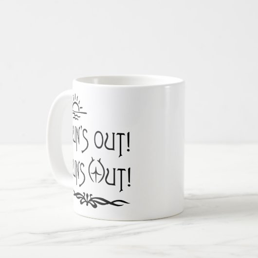 Mug Sun's Out (Devant gauche)