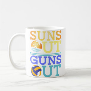 Mug Suns Out Guns Out Volley-Ball de Plage