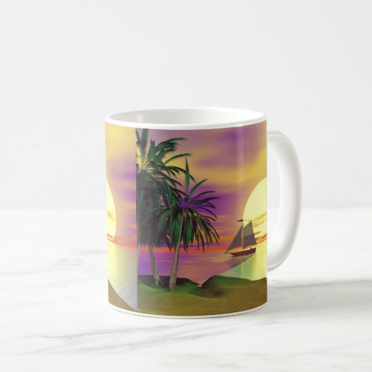 Mug Sunset (Devant droit)