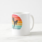 Mug Sunset Boxing Fighter Kick Muay Thai Lover (Devant droit)