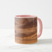 Mug Sunset Clouds II Pastel Nature Abstraite (Devant droit)
