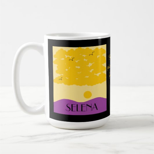 Mug Sunset Clouds o' Purple Hills: (Gauche)