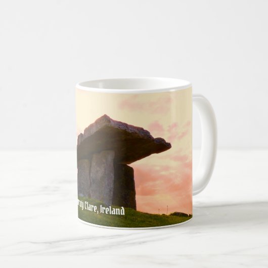 Mug Sunset Comté Clare Dolmen (Devant droit)
