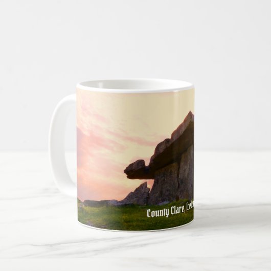 Mug Sunset Comté Clare Dolmen (Devant gauche)
