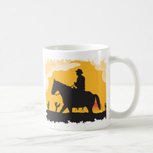 Mug Sunset Cowboy