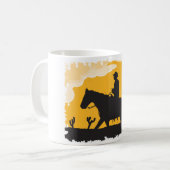 Mug Sunset Cowboy (Devant gauche)