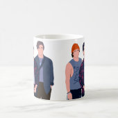 Mug Sunset Curve garçons minimaliste (Centre)