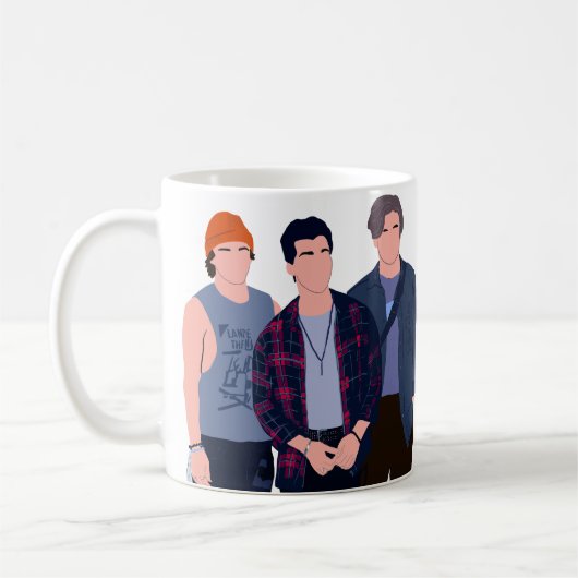 Mug Sunset Curve garçons minimaliste (Gauche)