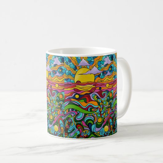 Mug Sunset Daydream (Devant droit)