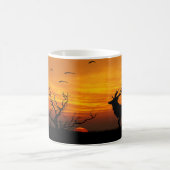 Mug Sunset Deer Silhouette (Centre)