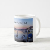 Mug Sunset du port de Huntington (Devant droit)
