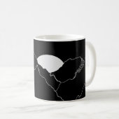 Mug Sunset in Black (Devant droit)