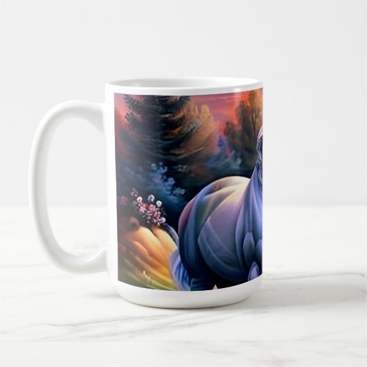 Mug Sunset Lake River Unicorn Seven (Gauche)