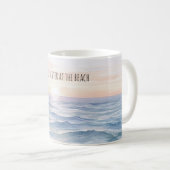 Mug Sunset Life is Better at the Beach (Devant droit)