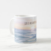 Mug Sunset Life is Better at the Beach (Devant gauche)