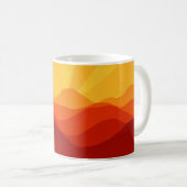 Mug Sunset Mountains Banner (Devant droit)