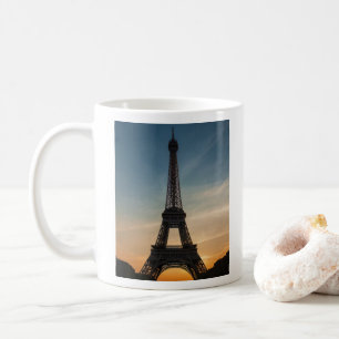 Mug Sunset parisien moderne Tour Eiffel Paris Français