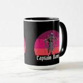 Mug Sunset party Pirate Skeleton Capitaine (Devant droit)
