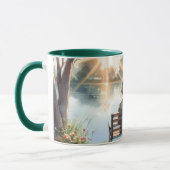 Mug Sunset Reflections Lake Scene (Gauche)
