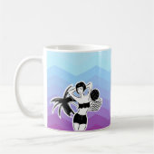 Mug Sunset Resort Chevron Print (Gauche)