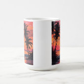 Mug Sunset Serenity Beach Scene (Centre)