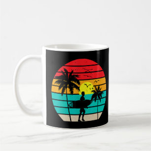 Mug Sunset Surf vintage Pour Les Surfeurs 3