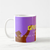 Mug Sunset Vibrant Moderne Tech Graduation (Gauche)