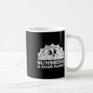 Mug Sunshine And Irish Dance Retro Vintage Sun Irish D