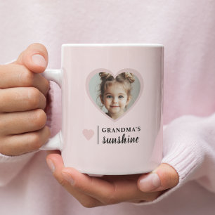 Mug Sunshine de grand-mère - rose personnalisé