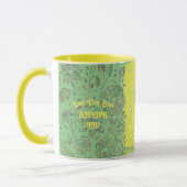 Mug Sunshine Girl Vert et Jaune (Gauche)