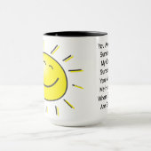 Mug Sunshine Personnalisé De 15 oz Créé Par Zazz_i (Centre)