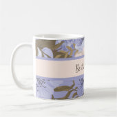 Mug Sunshine Romantique Violet & Sage Botanique Floral (Gauche)
