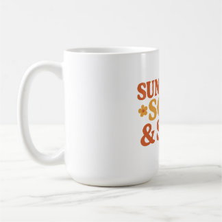 Mug Sunshine Soul & Sass Retro les années 70'inspiré d