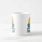 Mug SUP Sunrise Flow Paddleboard Yoga | Graphic Print (Centre)
