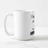 Mug Super Artiste en Verre (Gauche)