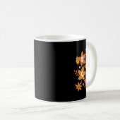 Mug Super Automne NICU Infirmière Maple Leaf Automne V (Devant droit)