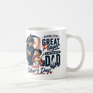 Mug Super base-ball Papa tendance conception personnal