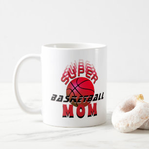Mug Super Basketball Maman Sporty Mère fête des mères