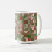 Mug Super Boho Mod Retro Géométrique Café de Noël M (Devant droit)