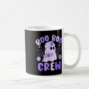 Mug Super Boo Boo Crew Nurse Funny Ghost Women Hallow