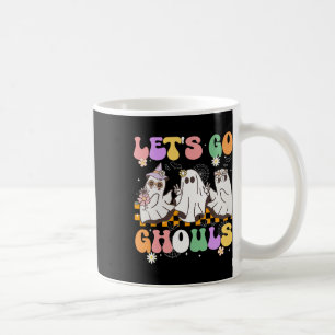 Mug Super Boo Lets Go Gouls Halloween Ghost Women Gi