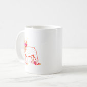 Mug Super Bouledogue Français (Devant gauche)