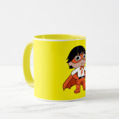 Mug Super Boy Action Hero (Devant gauche)