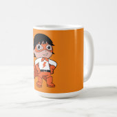 Mug Super Boy Action Héros (Devant droit)