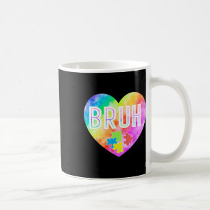 Mug Super Bruh Sensibilisation sur l'autisme Puzzle Pi