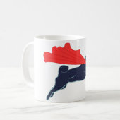 Mug Super Carlin Coffee (Devant gauche)