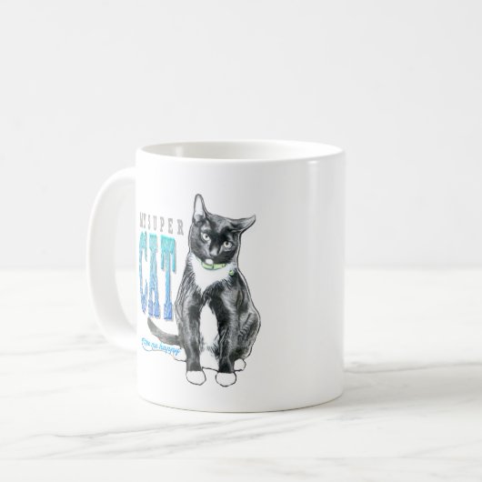 Mug Super Cat (Devant gauche)